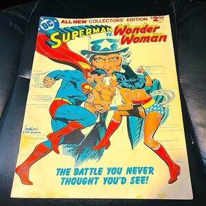1978 Superman vs Wonder Woman collectors edition